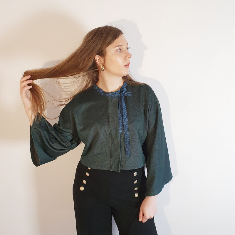 la cabane d'oscar mode vetements kimono veste accessoires cravate laca