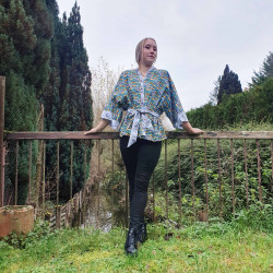 K80E vert/jaune/blanc