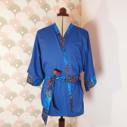 K80 bleu roi et wax marron