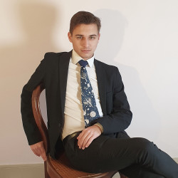 Cravate bi-matière - La cabane d'Oscar