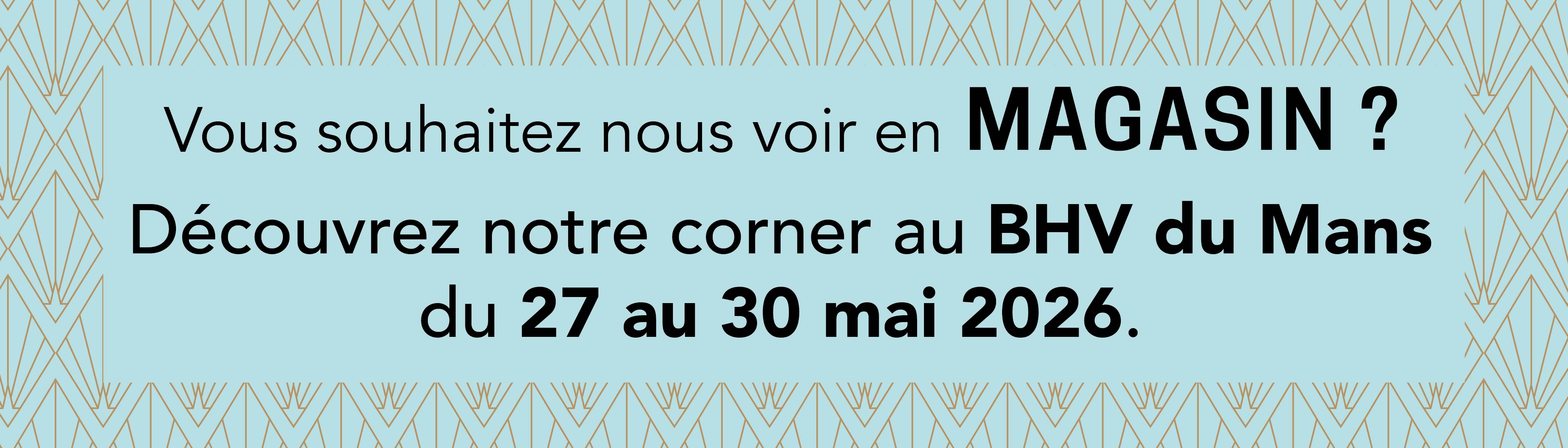 Corner du 27 au 30 mai 2026